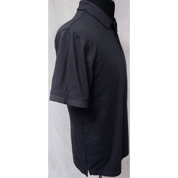 Member's Mark Mens Medium Dark Gray Short Sleeve Stretch Golf Polo Shirt - Picture 7 of 13